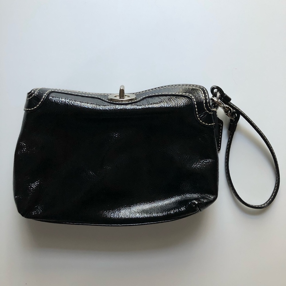 Coach Patent Leather Clutch